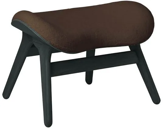 Umage A Conversation Piece Ottoman - musta tammi - teddy ruskea