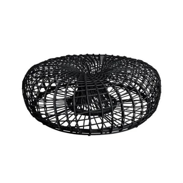Cane-Line Nest jalkarahi / sohvapöytä - laavanharmaa - suuri