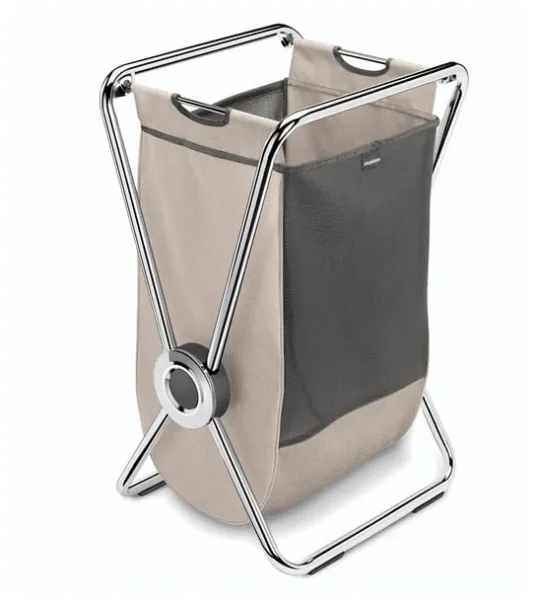 Simplehuman Yksinkertainen X-kehys Pyykkikori, Kromi